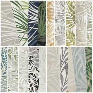 NEW 20 Large Tropical Leaf Pattern Crafts Wallpaper Sample Sheets Quality Bundle